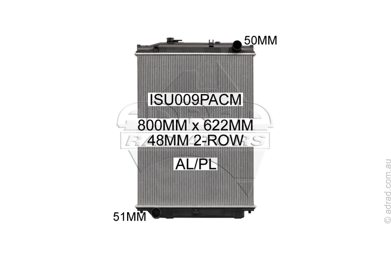 ISU009PACM radiator