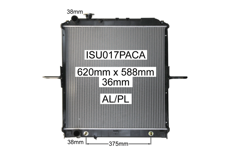 ISU017PACA radiator