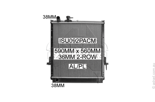 ISU092PACM radiator