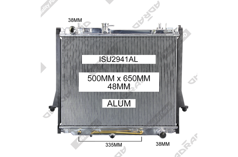 ISU2941AL radiator