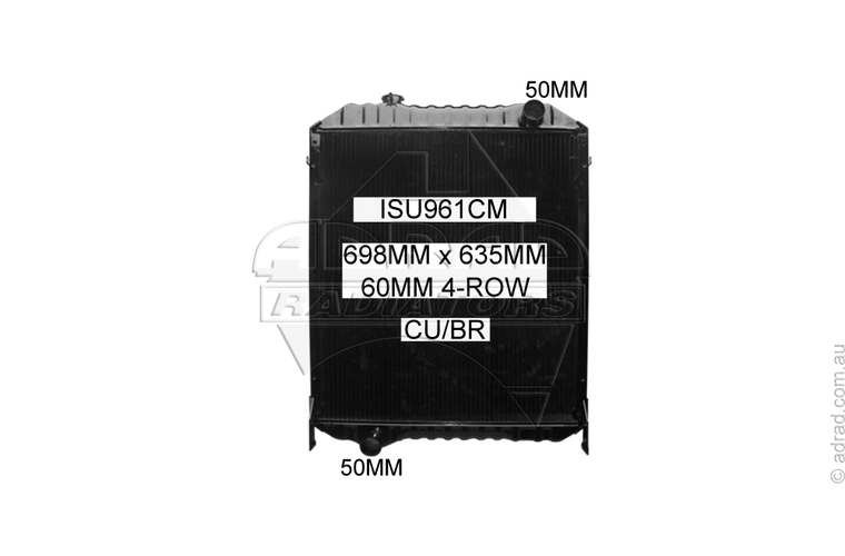 ISU961CM radiator