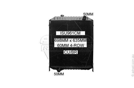 ISU961CM radiator