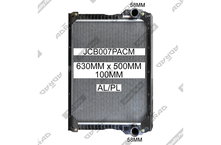 JCB007PACM radiator