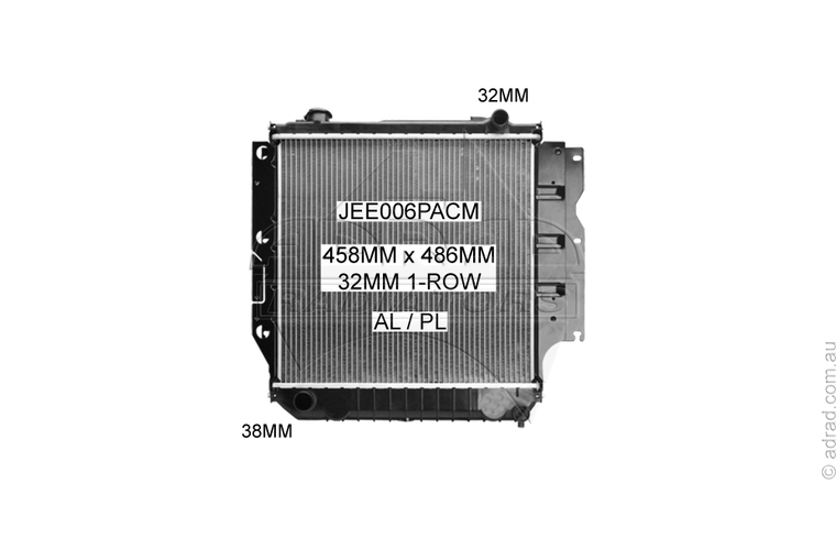 JEE006PACM radiator