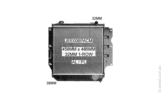 JEE006PACM radiator