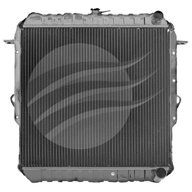Radiator Assembly - RAD L/CRUISER HJ75 4L DIESEL M/T C/B 1984-90 - JR2208J