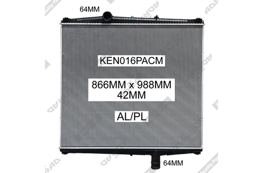 KEN016PACM radiator