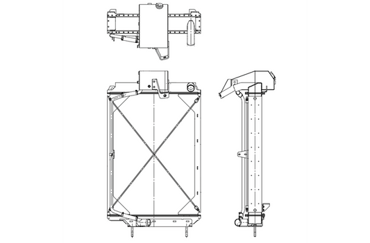 KEN855CM radiator
