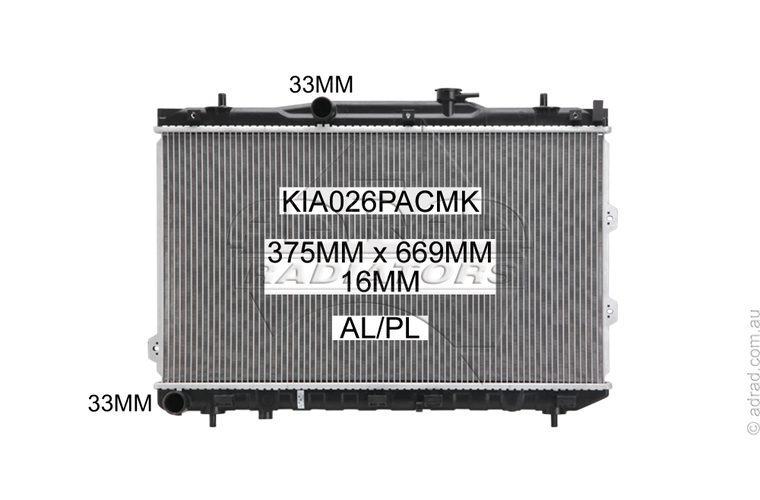 KIA026PACMK radiator