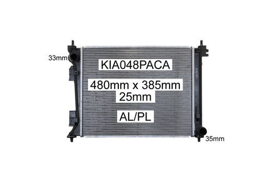 KIA048PACA radiator