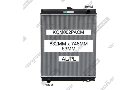 KOM002PACM radiator
