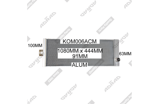 KOM006ACM radiator