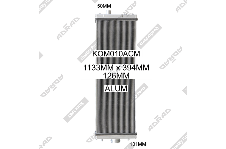 KOM010ACM radiator