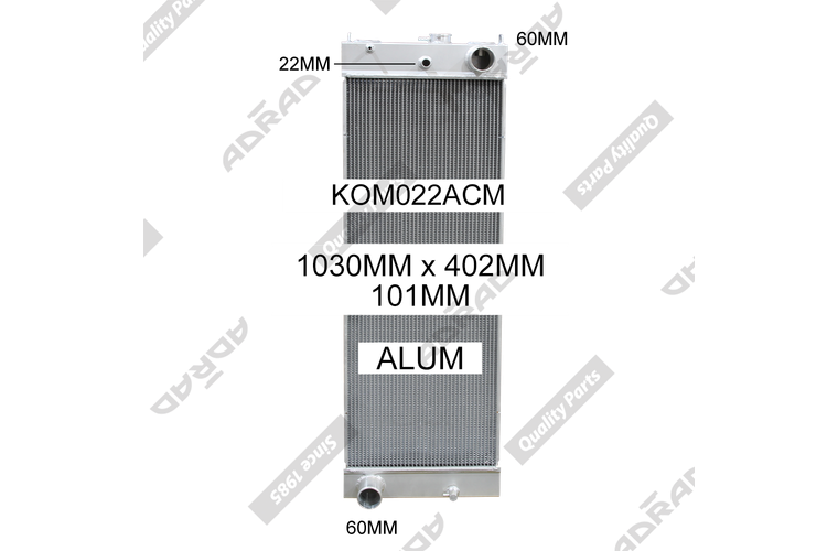 KOM022ACM radiator