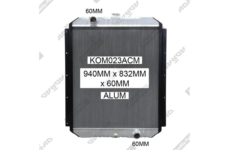 KOM023ACM radiator