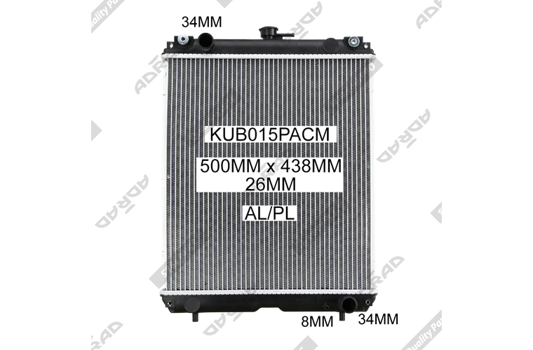 KUB015PACM radiator