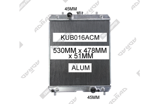 KUB016ACM radiator