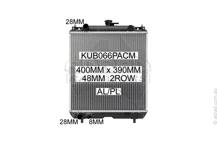 KUB066PACM radiator