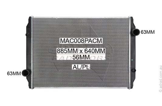 MAC008PACM radiator