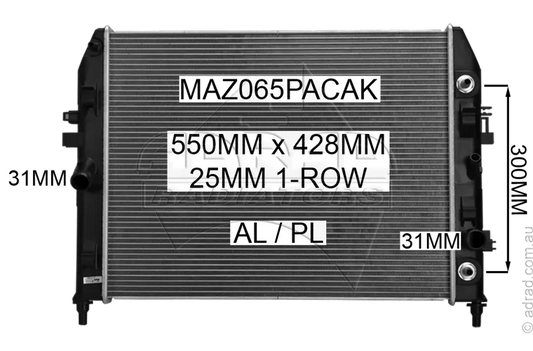 RADIATOR - Mazda MX5 NC '05- 2.0ltr