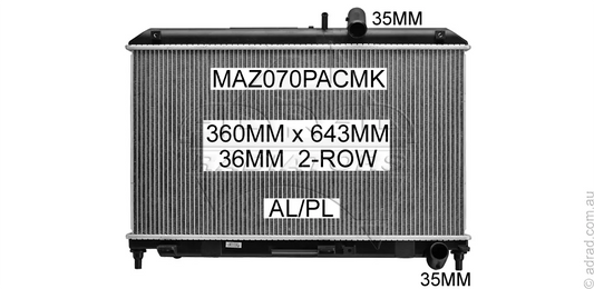 RADIATOR - Mazda RX8 FE Series 2 '08-11