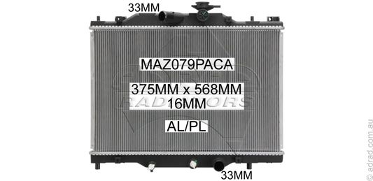 RADIATOR - Mazda CX-3 DK '15-  2.0ltr Petrol