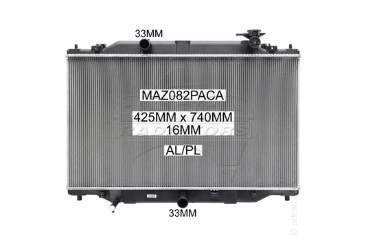 RADIATOR - CX-5 KF 2.0ltr/2.5ltr '3/17- CX-8 KG 2.5ltr '20-