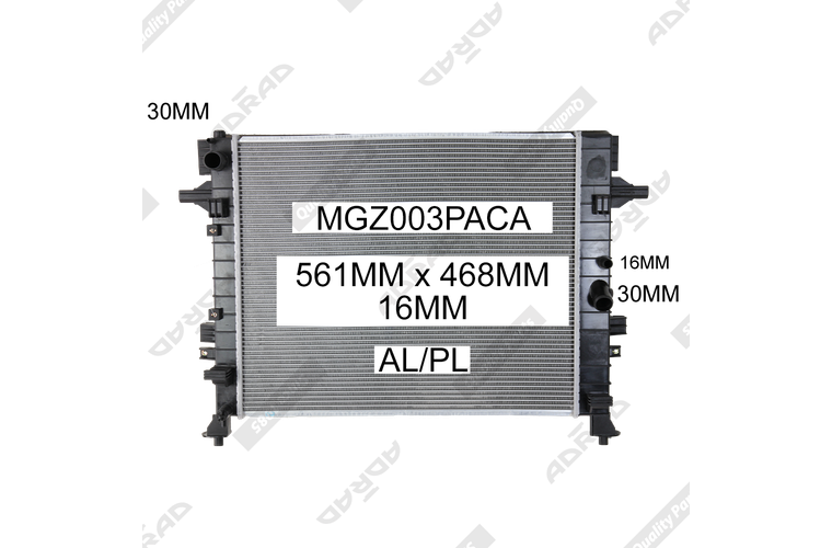 MGZ003PACA radiator