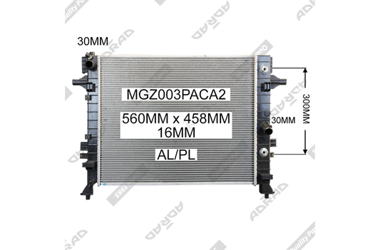 MGZ003PACA2 radiator