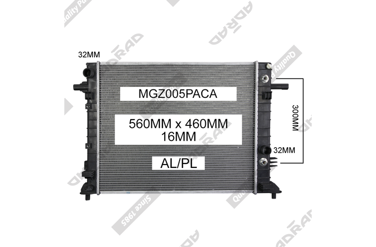 MGZ005PACA radiator