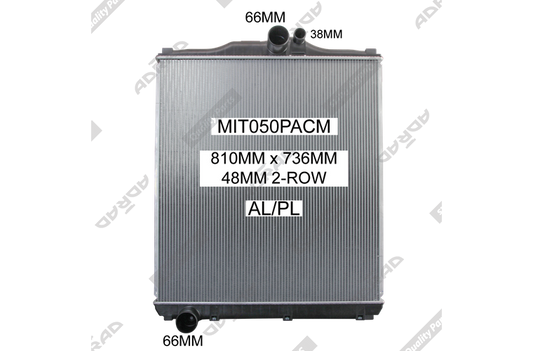 MIT050PACM radiator