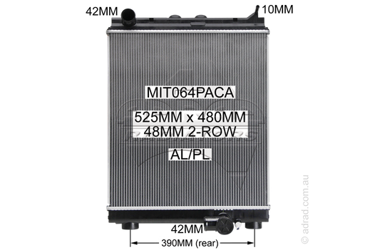 MIT064PACA radiator