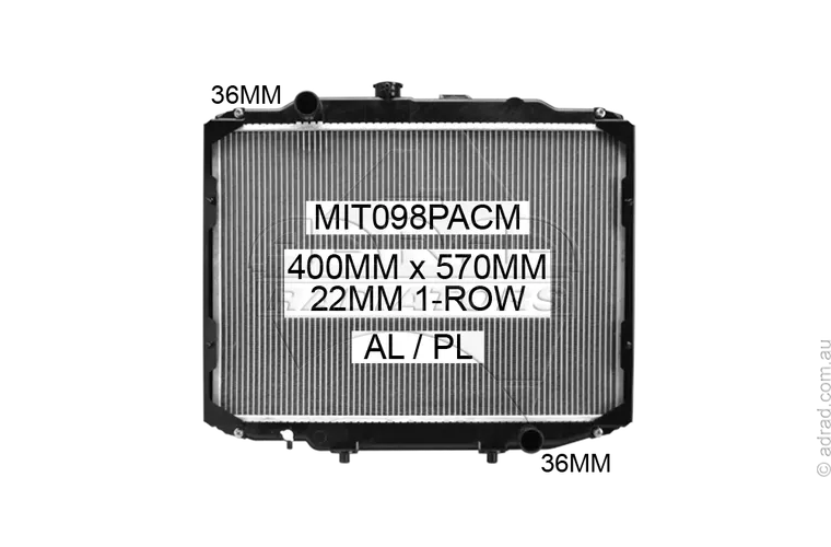 RADIATOR - Mitsubishi Express L300 SJ '00-'05/14 Petrol & Diesel