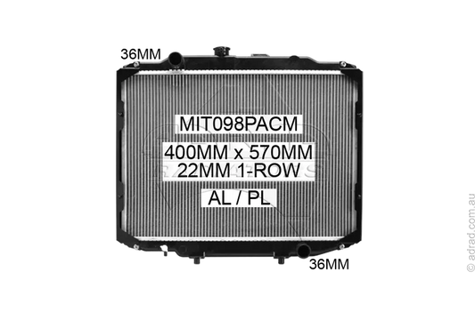 RADIATOR - Mitsubishi Express L300 SJ '00-'05/14 Petrol & Diesel