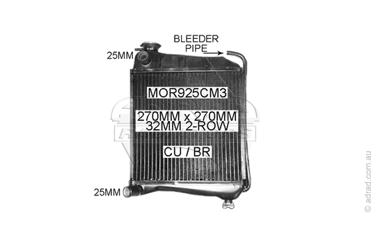 MOR925CM3 radiator