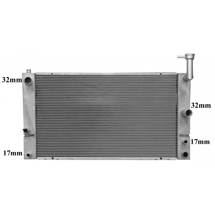 Radiator Assembly - To Suit Toyota Prius NHW20R CVT '03-09 1.5ltr 4cyl Core: 600x348x - NC005MA