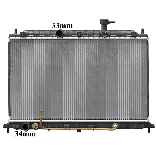 Radiator Assembly - To Suit Kia Rio JB '08/5-09 Core: 370x635x16 KIA02 - NC1101A