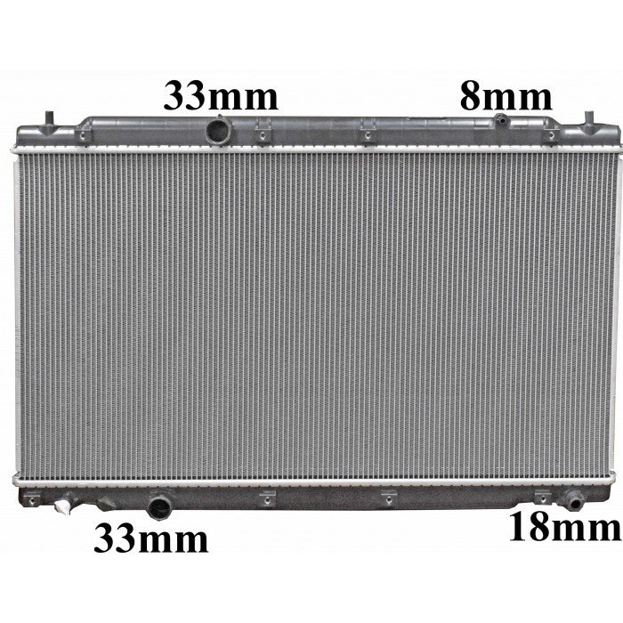Radiator Assembly - To suit Honda CR-V RW '6/17- 1.5ltr Turbo CVTCore: 425x759x26 - NC1135M
