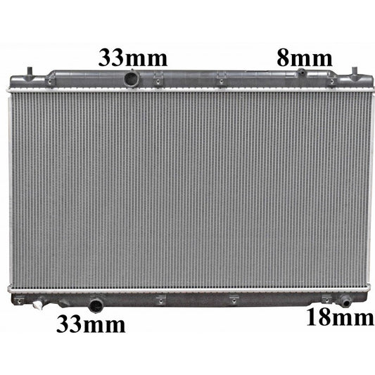 Radiator Assembly - To suit Honda CR-V RW '6/17- 1.5ltr Turbo CVTCore: 425x759x26 - NC1135M