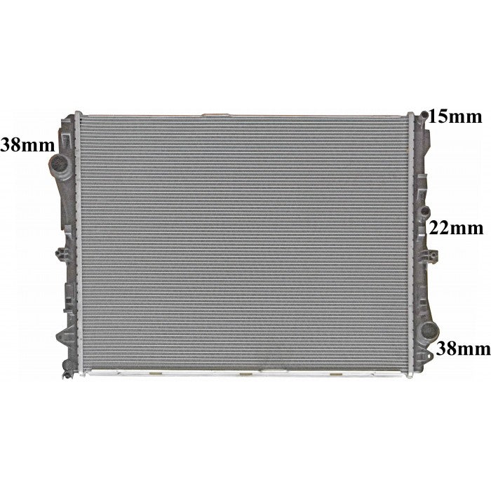 Radiator Assembly - To Suit Mercedes BenzC253 / X253 GLC200 / GLC250 '15-23Core: 640 - NC1137M