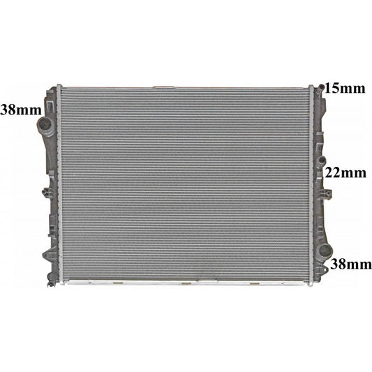 Radiator Assembly - To Suit Mercedes BenzC253 / X253 GLC200 / GLC250 '15-23Core: 640 - NC1137M