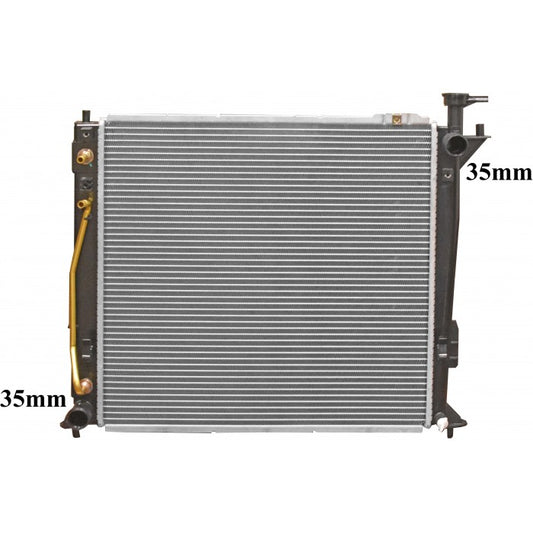 Radiator Assembly - To Suit Hyundai Santa FE DM '06/15- 2.2ltr Turbo DieselCore: 510x480x2 - NC1142A