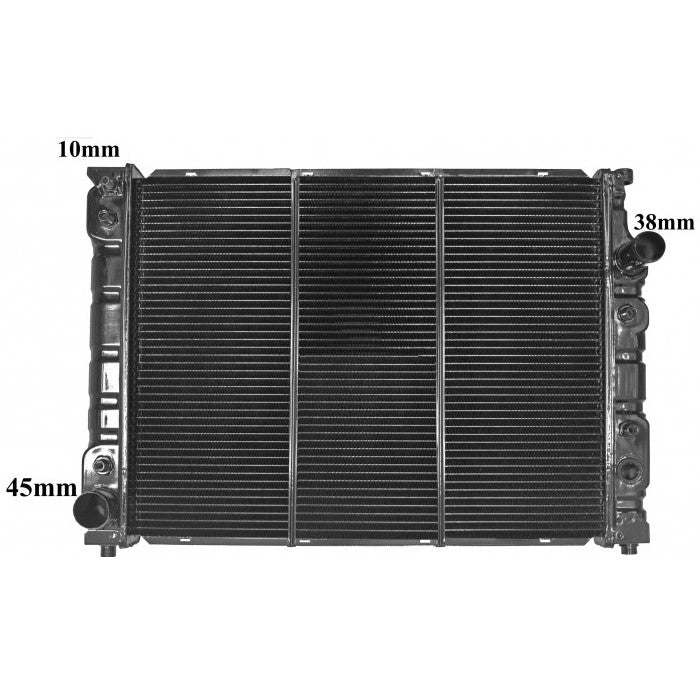Radiator Assembly - BC To Suit Jaguar XJ40 '92-97 4.0ltr 6cyl Core: 590x488x3R - NC142A