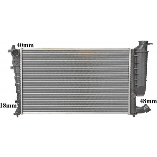 Radiator Assembly - To Suit Peugeot 306 '97-02 1.8/2.0ltr 4cyl Core: - NC317M