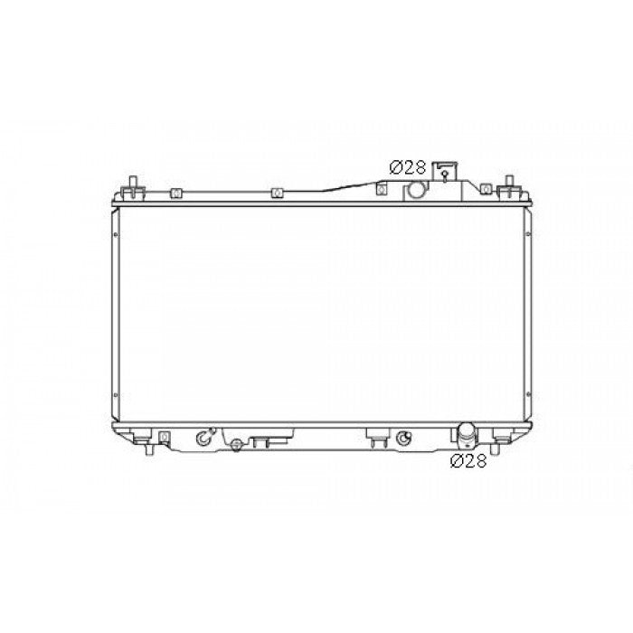 RADIATOR - Honda Civic ES '00-06 1.7ltr 4cyl