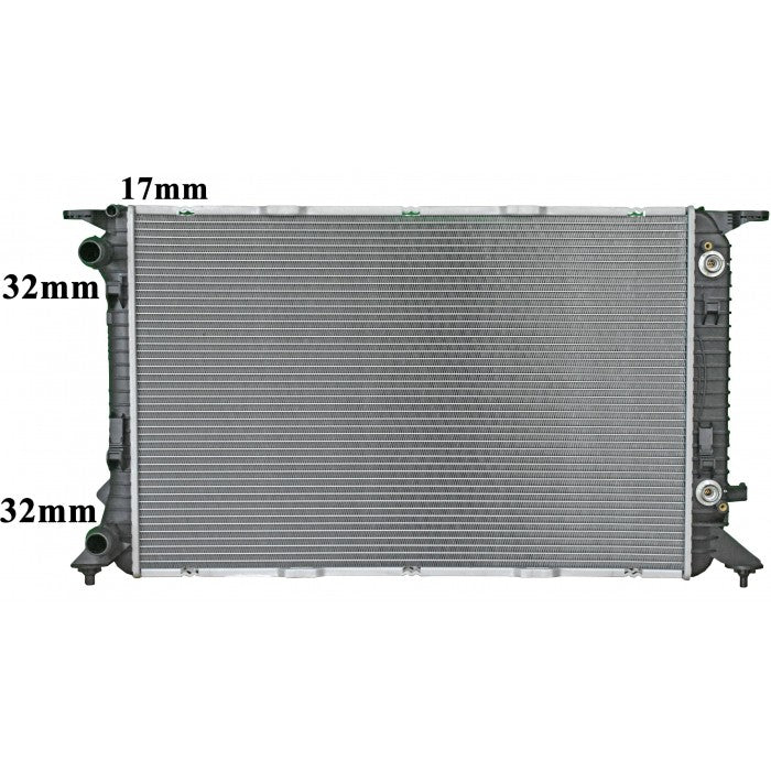 RADIATOR - Audi A4 B8 '08- 1.8ltr TFSI & 2.0ltr Turbo Diesel & A5 8T Sportsback '12-16 2.0ltr TFSI & Q5 '09- 2.0ltr Turbo &  Diesel