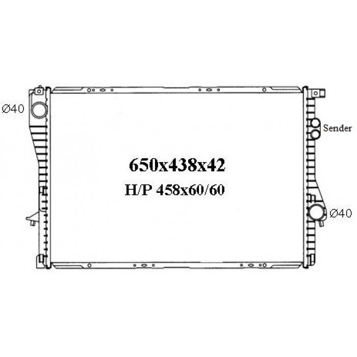 RADIATOR - BMW E38 7 Series & E39 5 Series '95-03