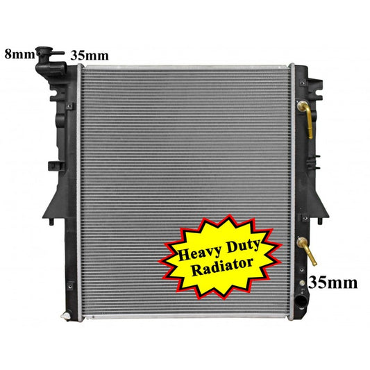 RADIATOR - Mitsubishi Triton MQ '15- 2.4ltr 4cyl Turbo Diesel & Mitsubishi Pajero Sport QE '15- 2.4ltr 4cyl Turbo Diesel