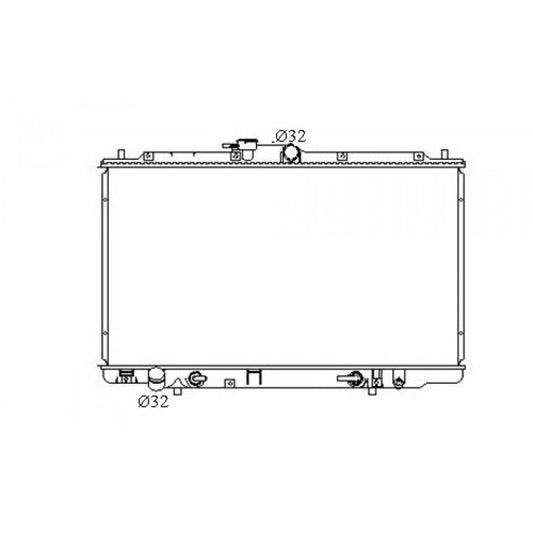 RADIATOR - Honda Odyssey RA '00-04 3.0ltr V6