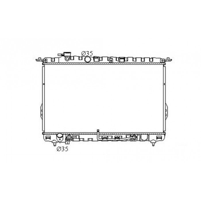 RADIATOR - Hyundai Sonata EF/EF-B '98-05